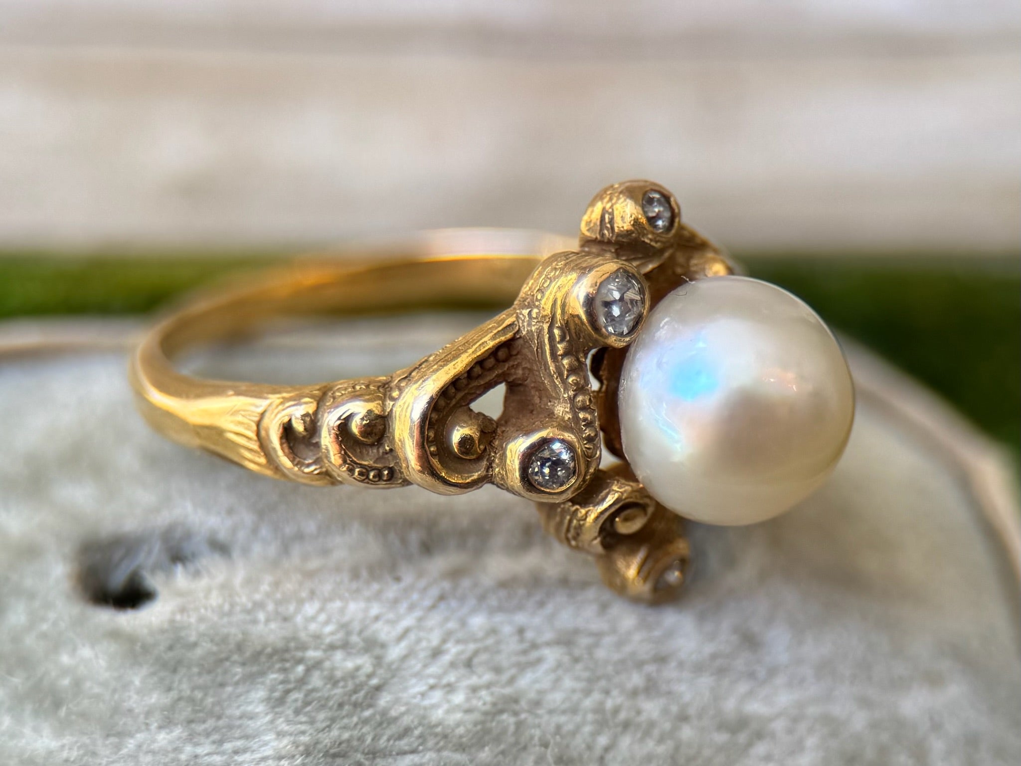 Marcus & Co Natural Saltwater Pearl Ring