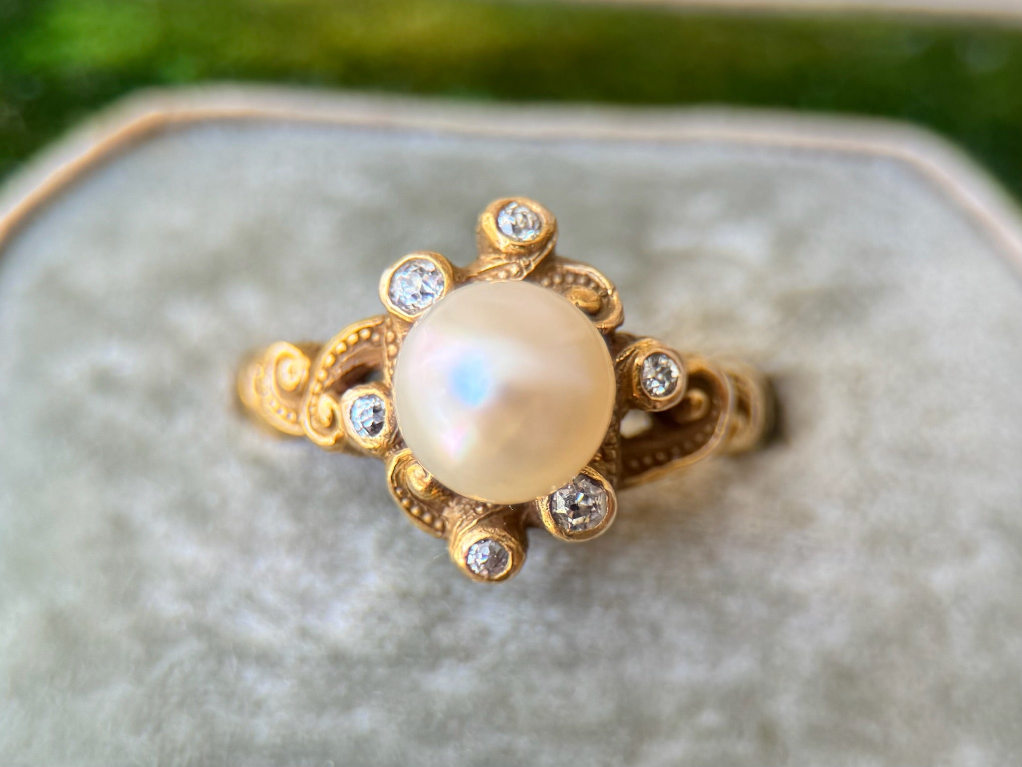 Marcus & Co Natural Saltwater Pearl Ring
