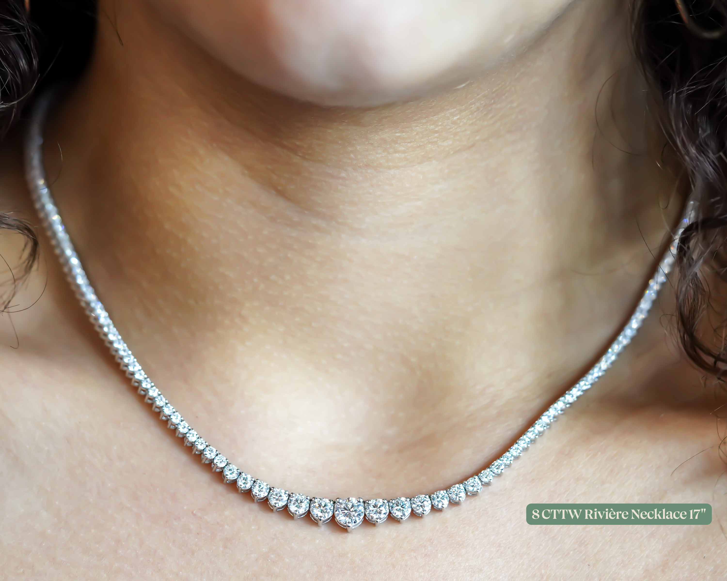 M & Co. Diamond Riviera Necklace
