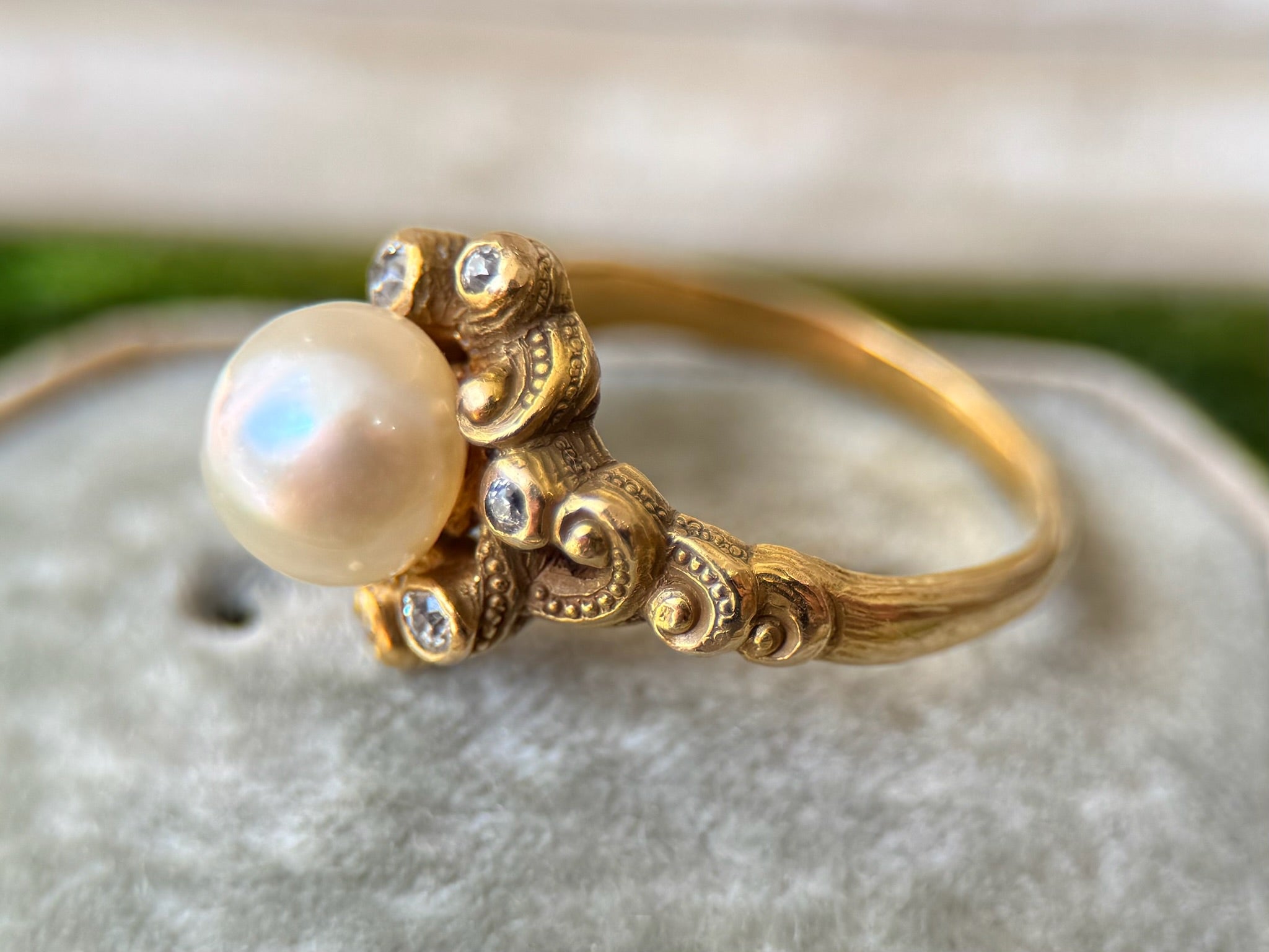 Marcus & Co Natural Saltwater Pearl Ring