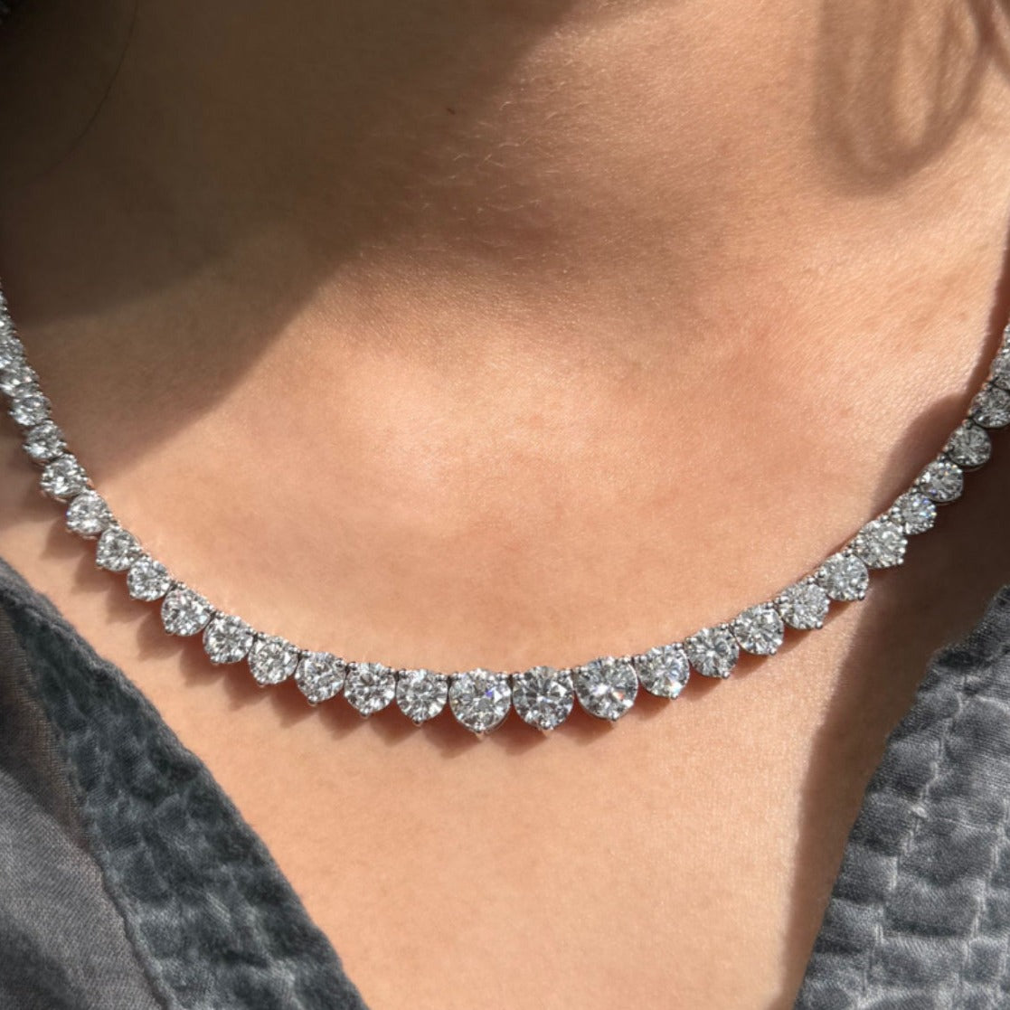 M & Co. Diamond Riviera Necklace