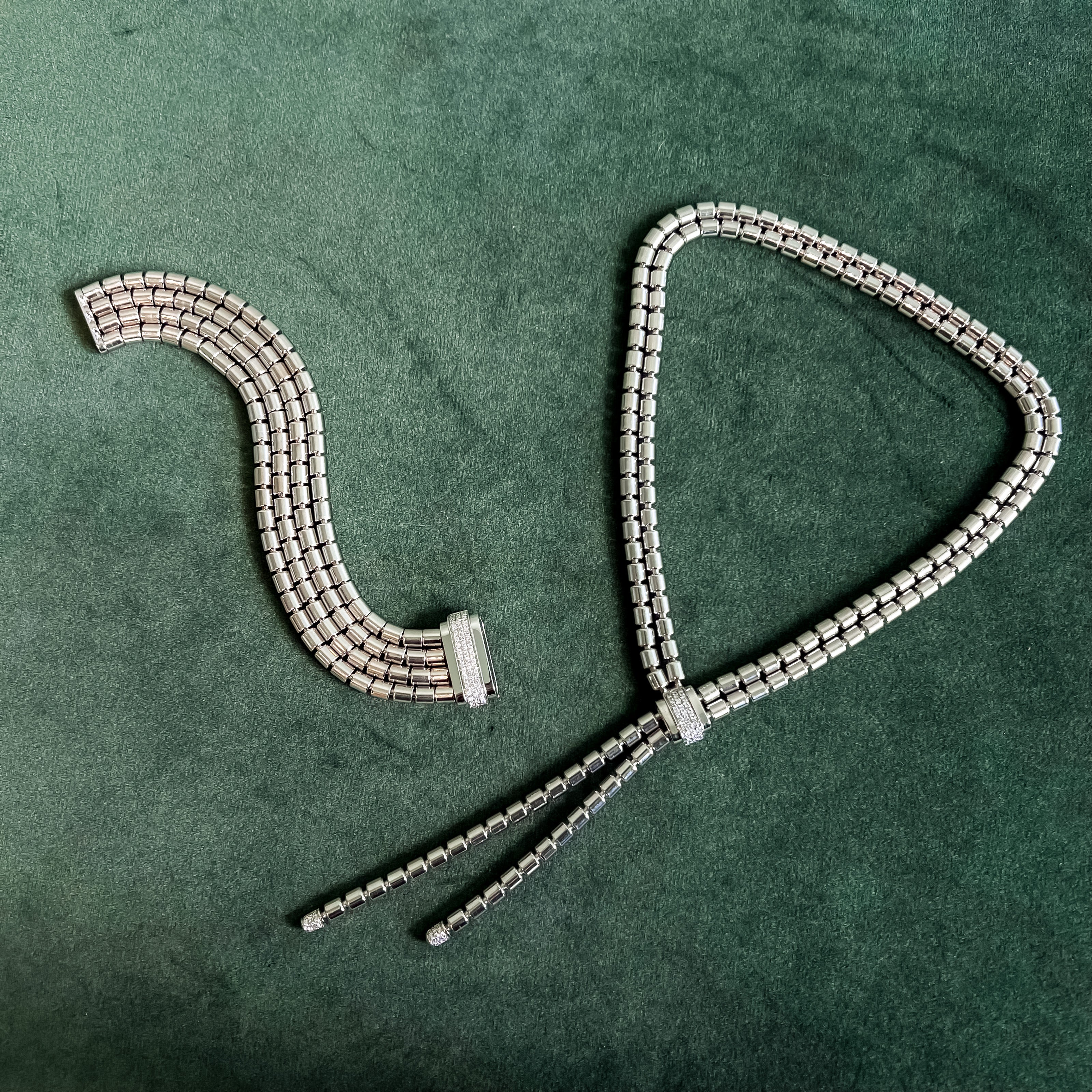 Vintage Piaget Possession Double Lariat Bandeau Necklace