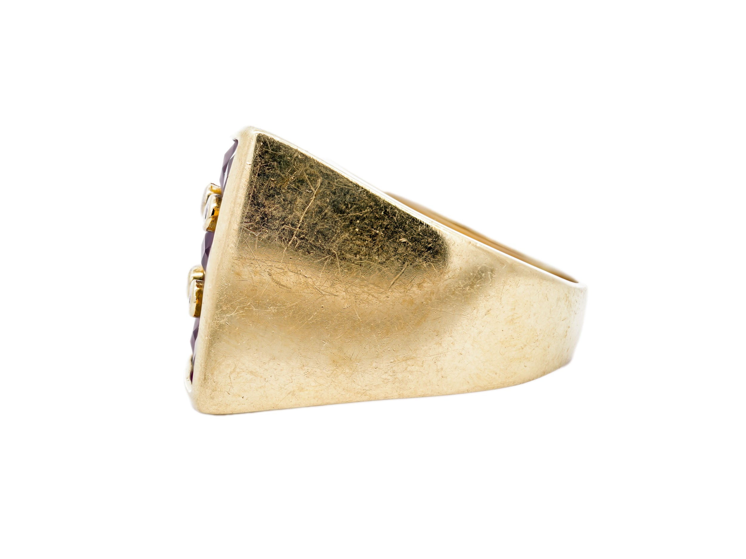 Bellarri Tapered Rainbow Gemstone Ring