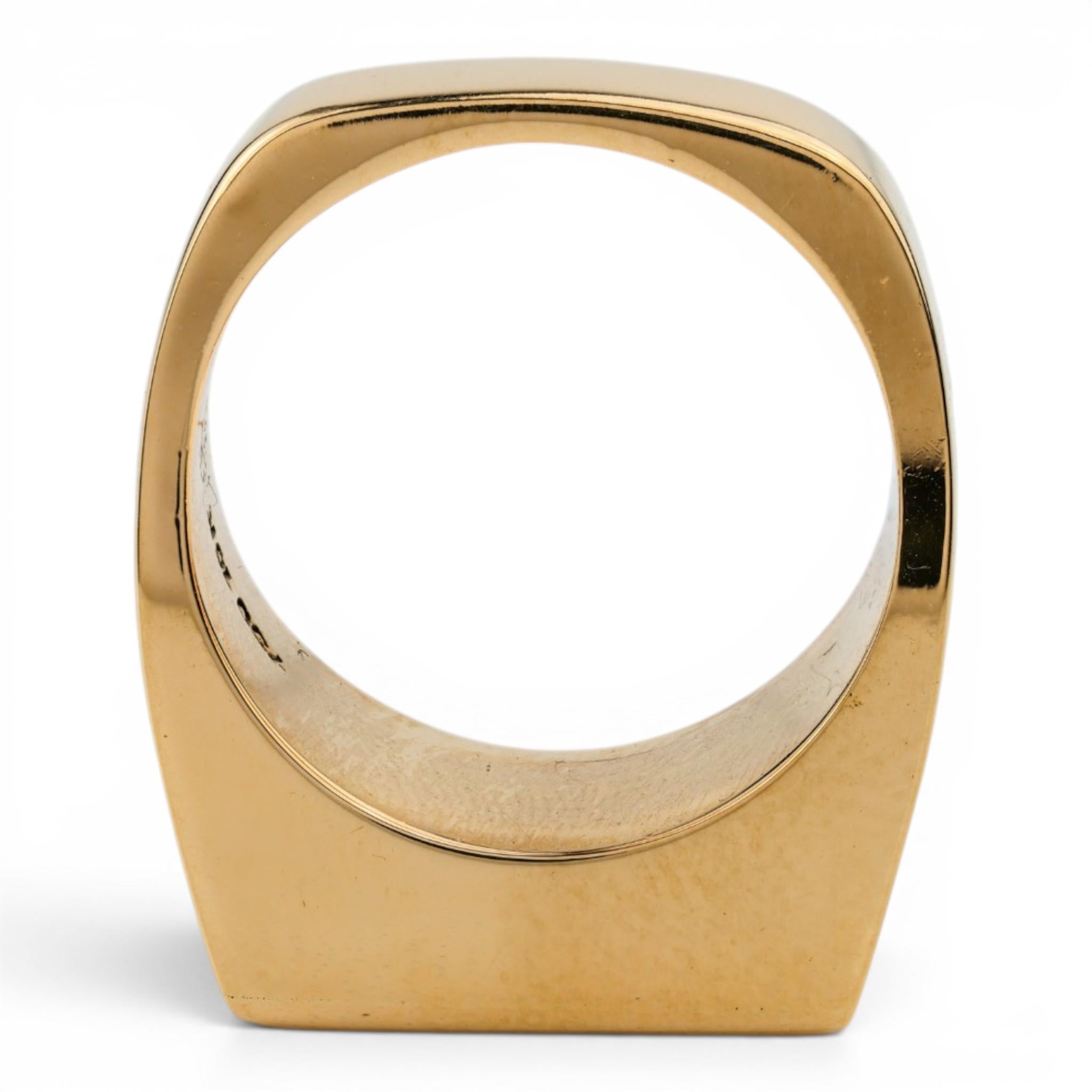 Georg Jensen 18K Geometric Ring