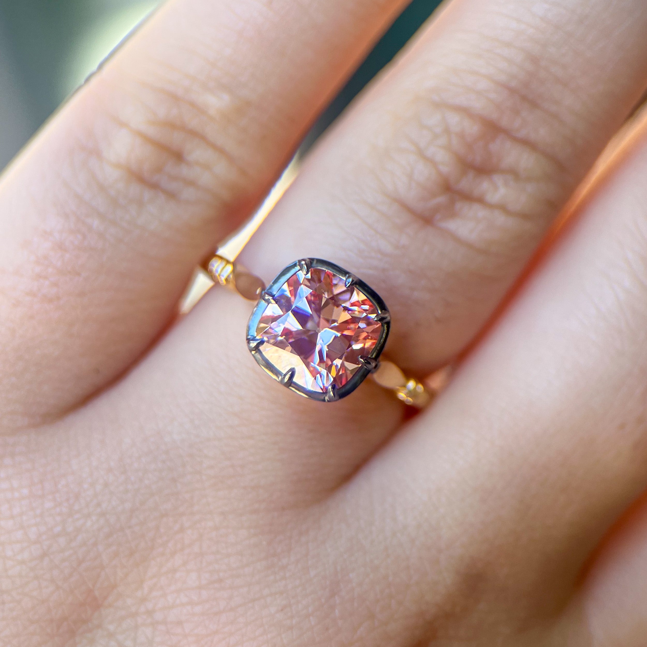 2.0 CT Garnet Heart