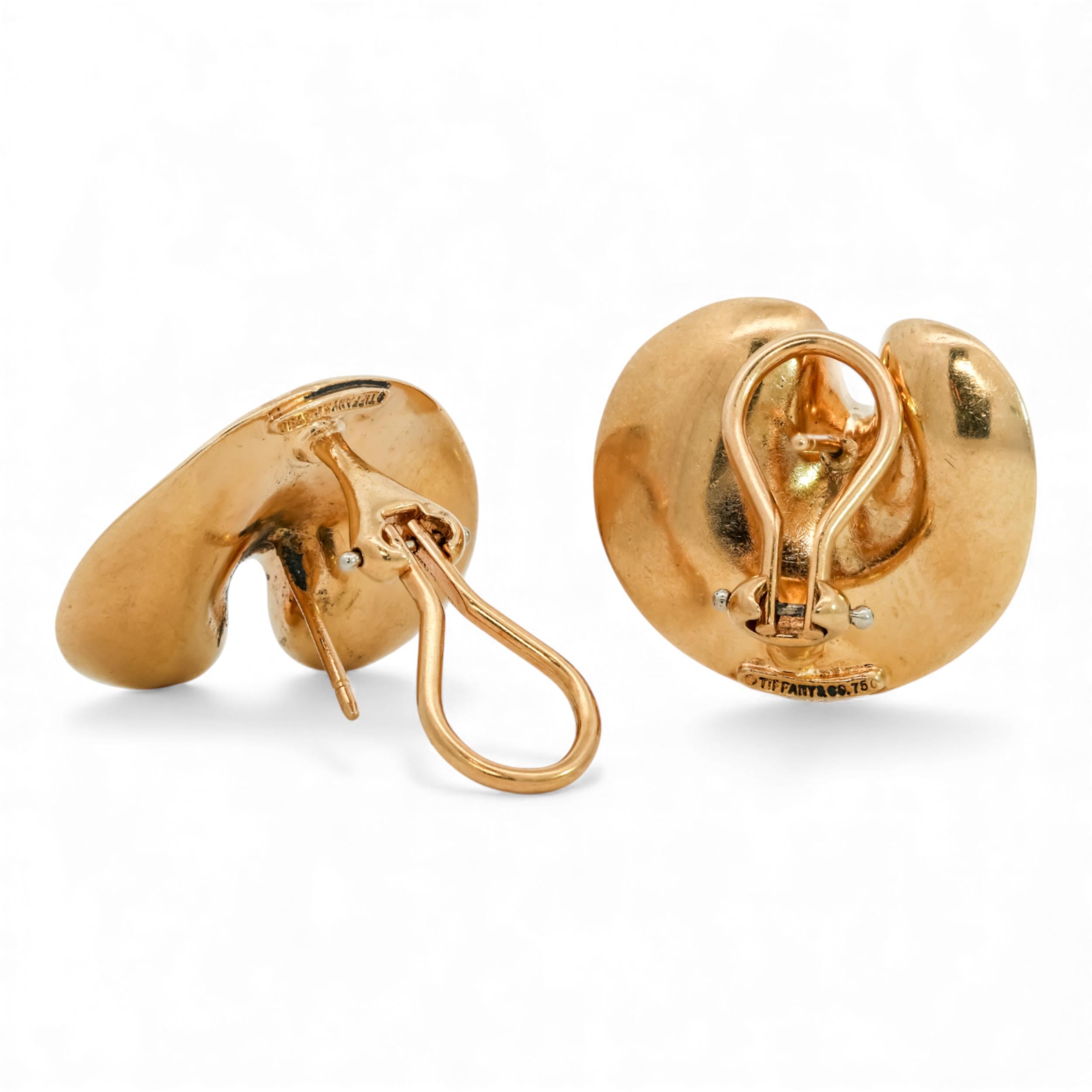 Vintage Tiffany & Co. Lilypad Earrings