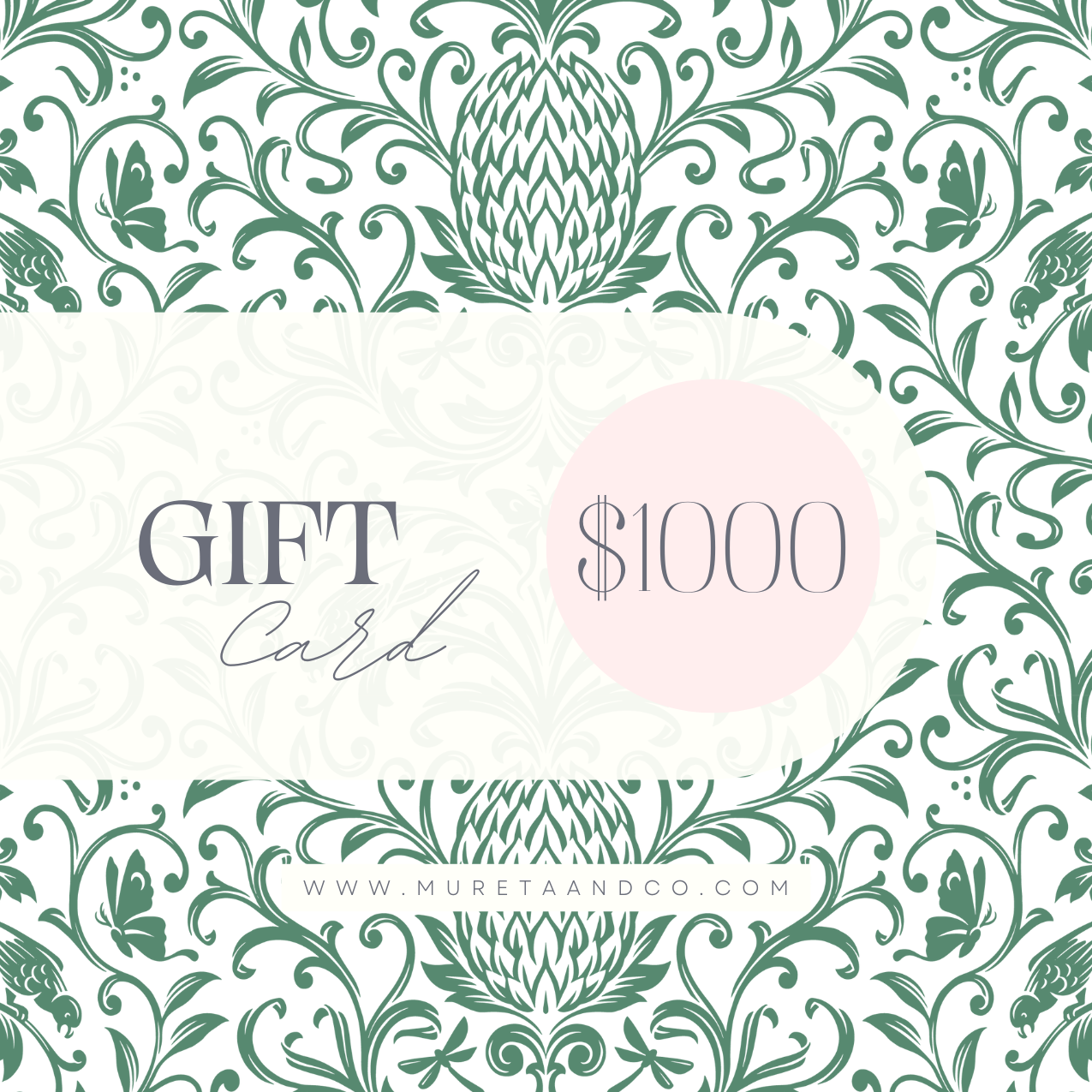 Mureta & Co. Gift Card