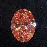 3.11 Carat Oval Fancy Vivid Pink Lab Grown Diamond