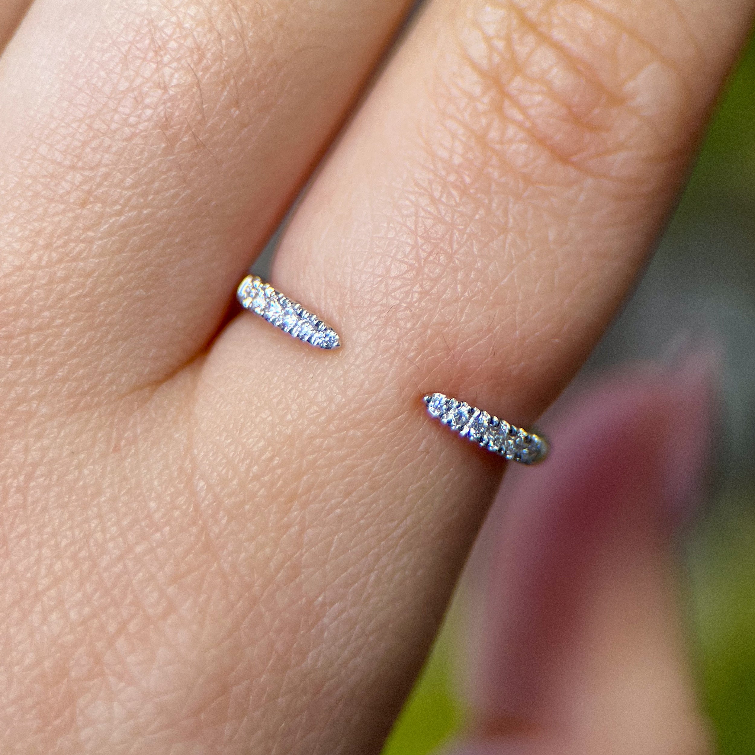 Lab Grown Diamond Petite Open Band