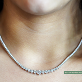 M & Co. Diamond Riviera Necklace