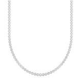 M & Co. Bezel LG Diamond Tennis Necklace