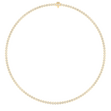 M & Co. Bezel LG Diamond Tennis Necklace