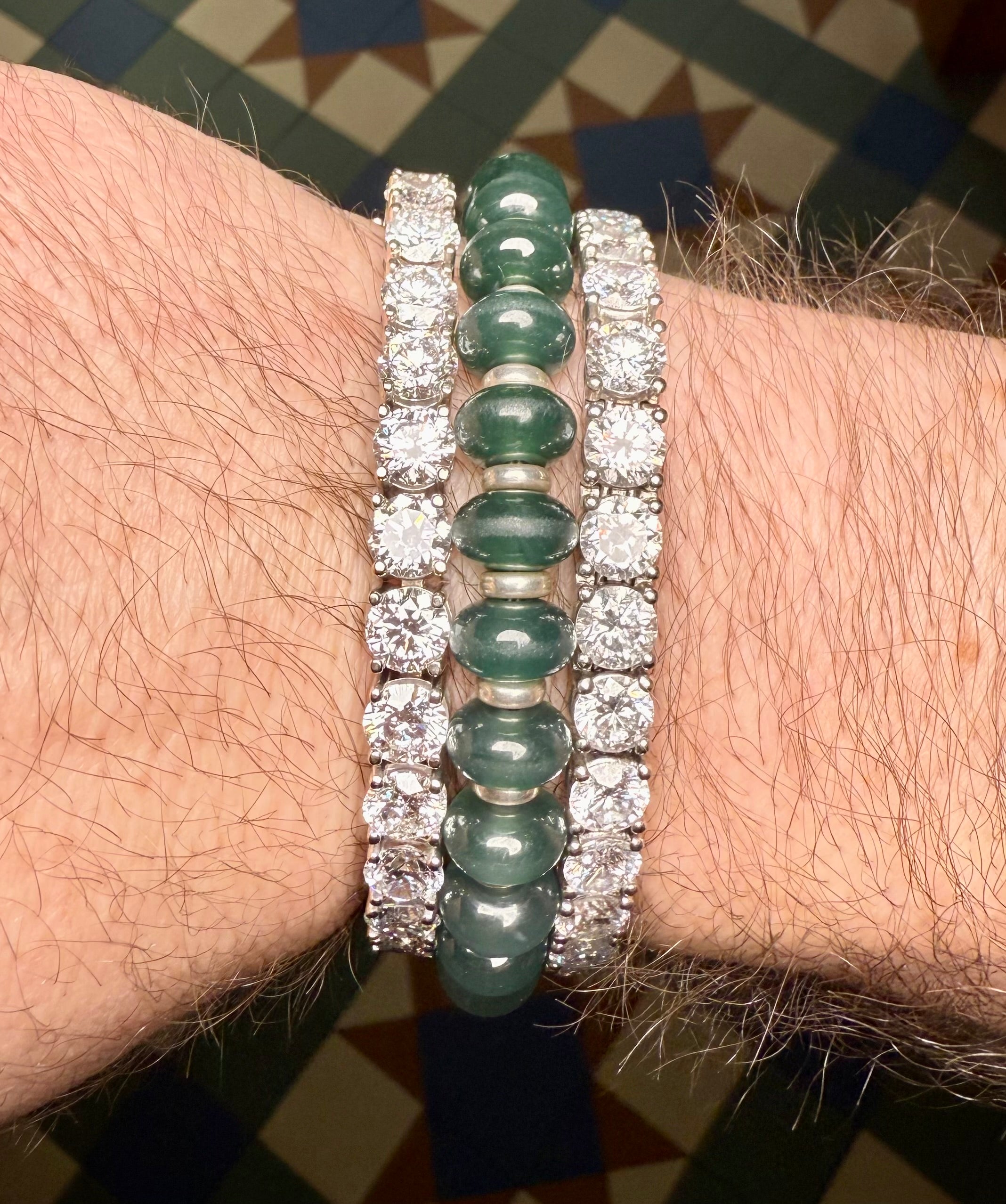 31 Carat Lab Grown Tennis Bracelet (Jack's Personal Collection)
