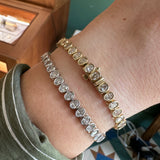 M & Co. Oval Bezel Bracelet