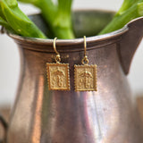 18k Stamp Collection Under The Storm  Marisa Perry by Douglas Elliott Earrings