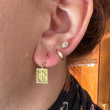 18k Stamp Collection Under The Storm  Marisa Perry by Douglas Elliott Earrings