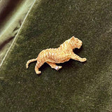 Tiffany 18k Tiger Brooch