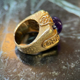 18k Katy Briscoe Amethyst Ring