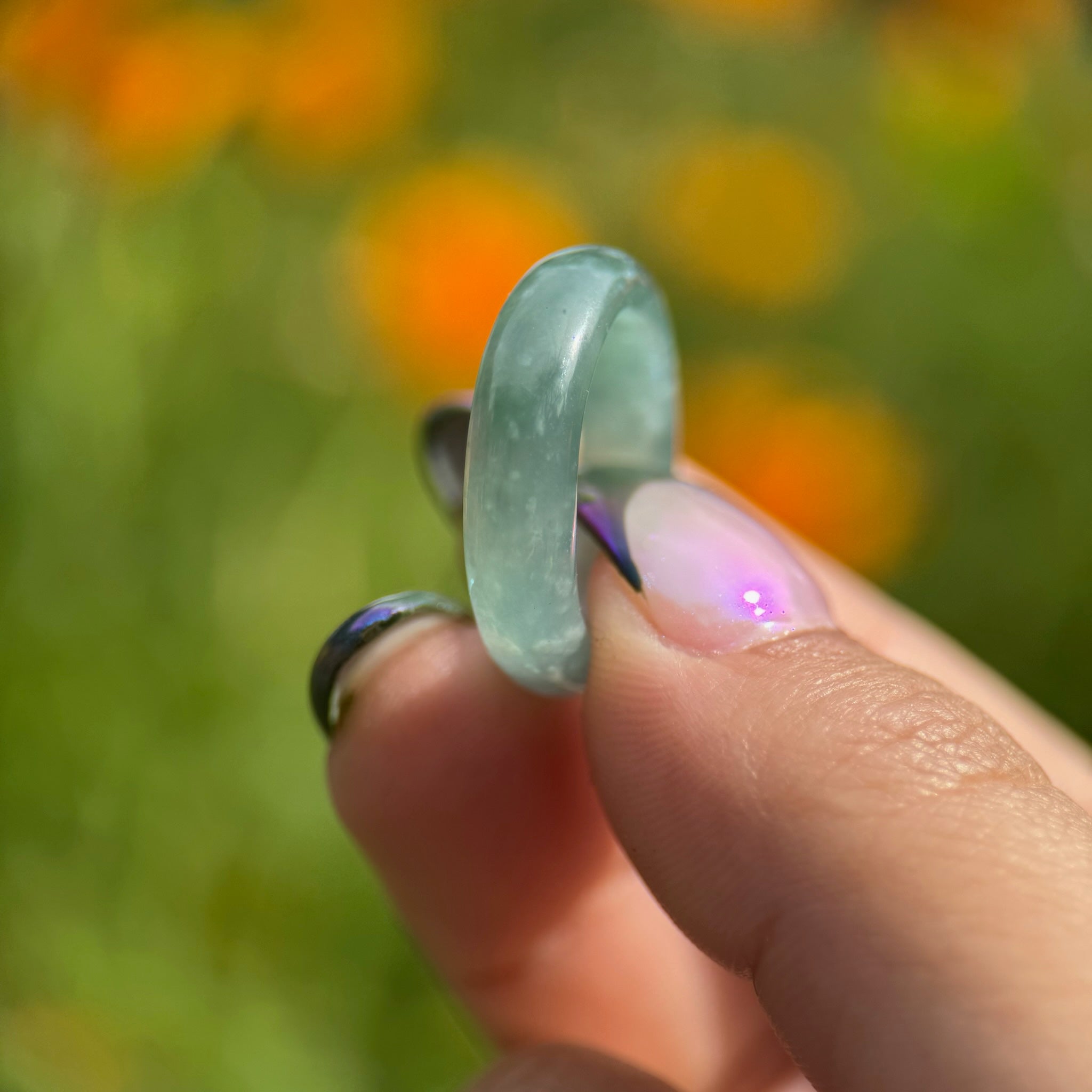 Jade Band Size 8.25