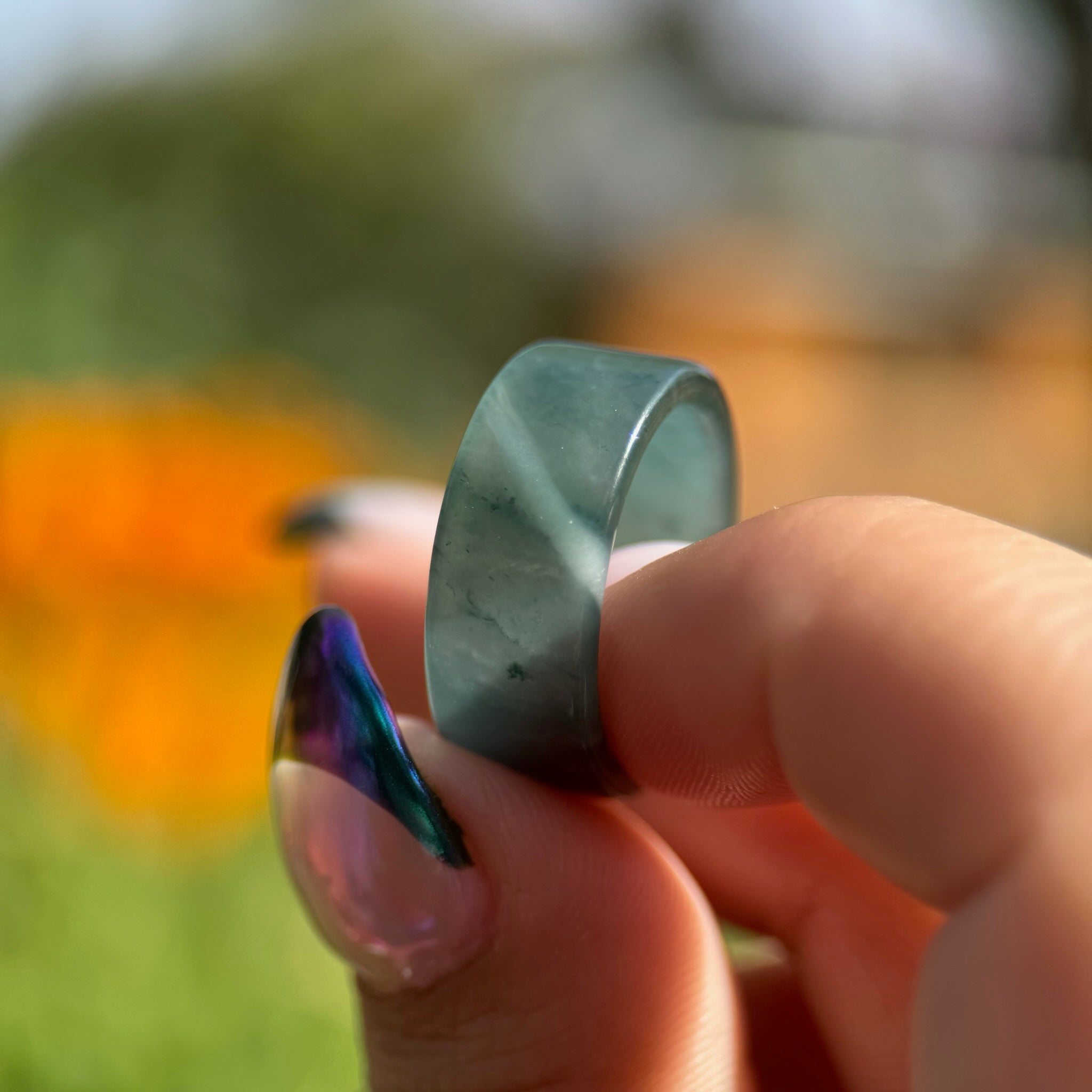 Jade Band Size 8.25