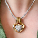 Chimento Diamond Heart Pendant