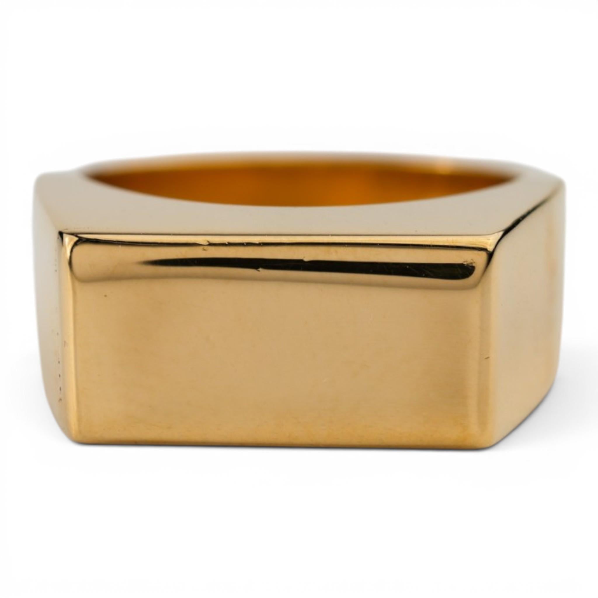Georg Jensen 18K Geometric Ring