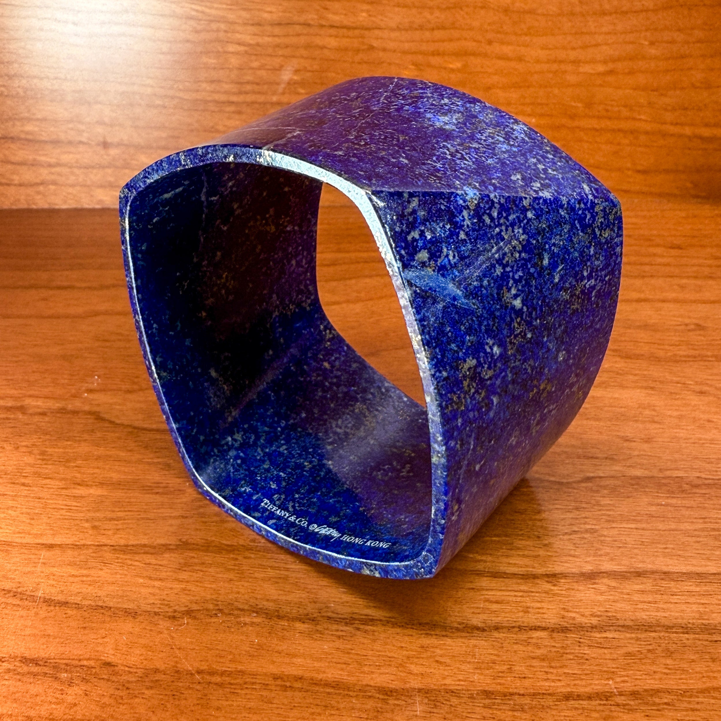 Vintage Tiffany & Co. Frank Gehry Lapis Lazuli Torque Cuff