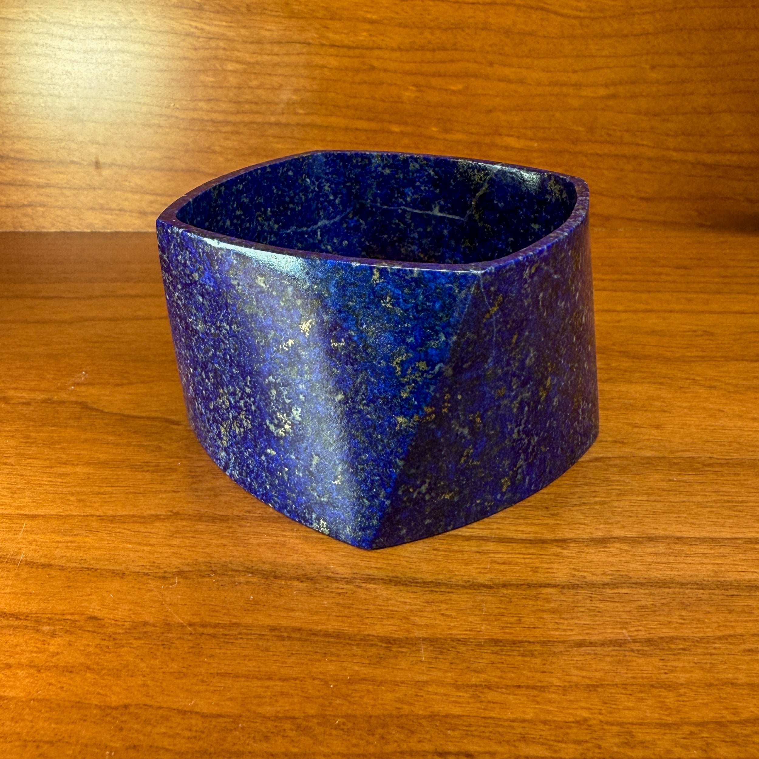 Vintage Tiffany & Co. Frank Gehry Lapis Lazuli Torque Cuff